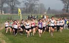 White start North East Harrier League, Prudhoe, Northumberland.